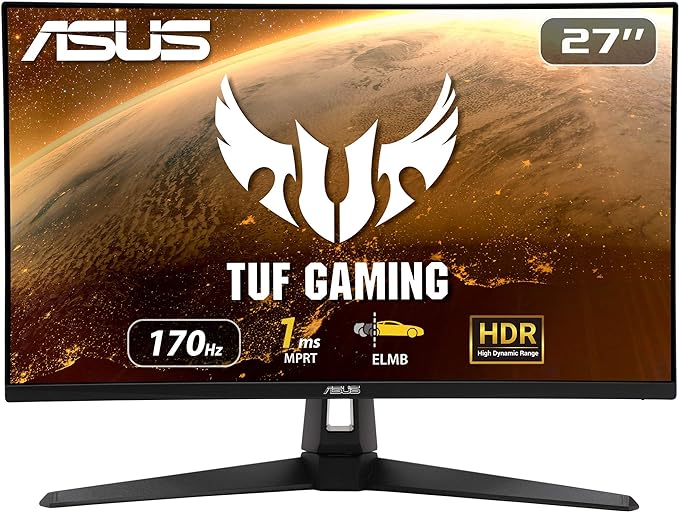 Gaming PC RTX 3070 | ASUS TUF Gaming VG27AQ1A, 27"