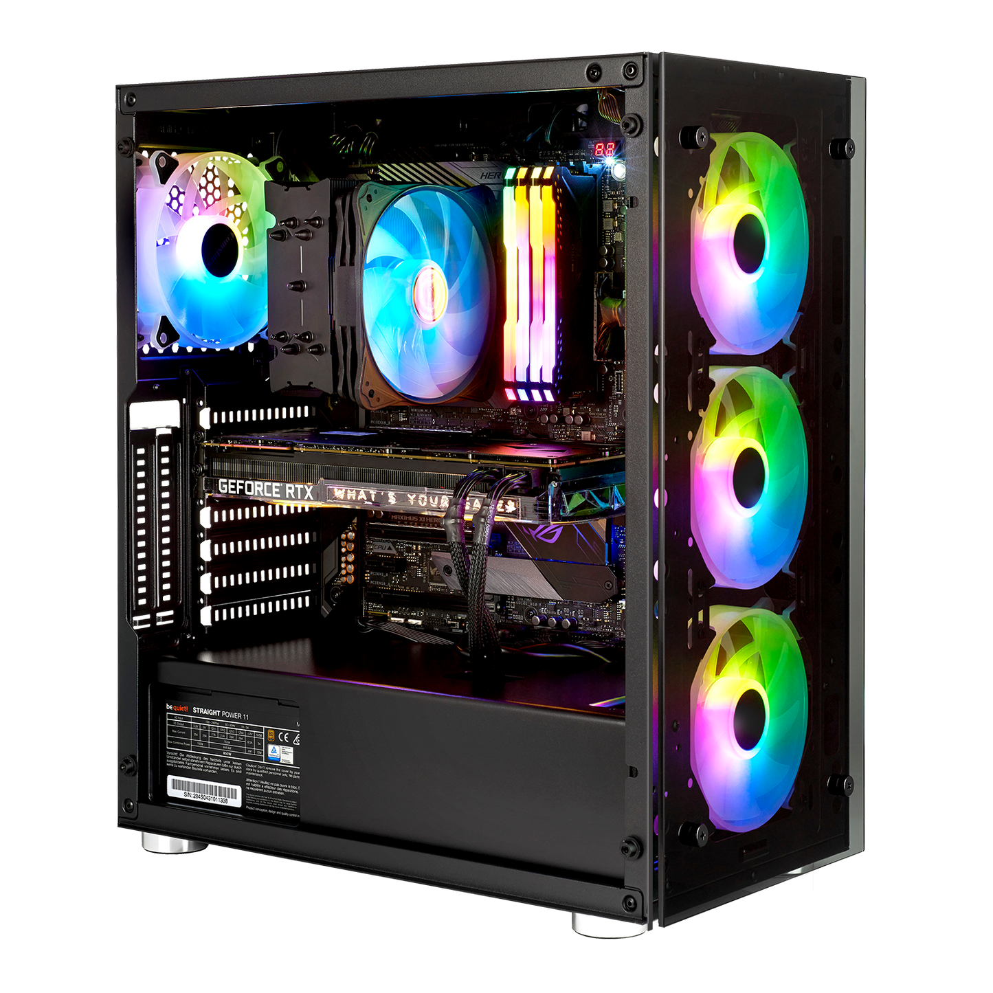 Gaming PC RTX 3070 | ASUS TUF Gaming VG27AQ1A, 27"